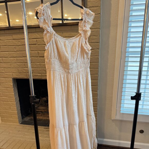 Lucky Brand  (Nordstrom) Beige Maxi Dress NWT - Picture 1 of 6